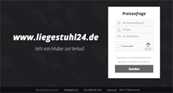 Desktop Screenshot of liegestuhl24.de